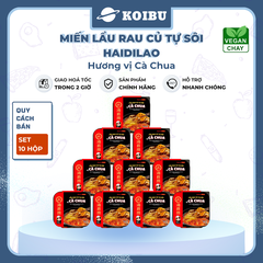YIHAI - Lẩu rau củ tự sôi Haidilao hương vị cà chua, Hadilao Lẩu rau củ cà chua Hadilao ăn liền - 205g/hộp - 00830