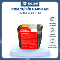 YIHAI - Cơm tự sôi Haidilao hương vị Cà ri gà, Cơm tự sôi Hadilao Cà ri gà - 195g/hộp - 00833