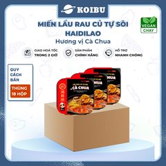 YIHAI - Lẩu rau củ tự sôi Haidilao hương vị cà chua, Hadilao Lẩu rau củ cà chua Hadilao ăn liền - 205g/hộp - 00830