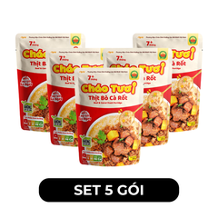 CÂY THỊ - Cháo tươi Cây Thị hương vị Thịt bò cà rốt, Cháo tươi thịt bò cà rốt Cây Thị, Cháo Cây Thị - 240g/gói - 00735