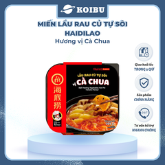 YIHAI - Lẩu rau củ tự sôi Haidilao hương vị cà chua, Hadilao Lẩu rau củ cà chua Hadilao ăn liền - 205g/hộp - 00830