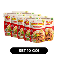 CÂY THỊ - Cháo tươi Cây Thị hương vị Thịt bò cà rốt, Cháo tươi thịt bò cà rốt Cây Thị, Cháo Cây Thị - 240g/gói - 00735