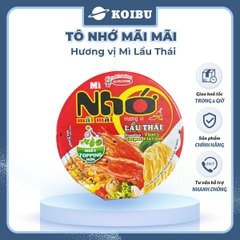 ACECOOK - Mì Nhớ Mãi Mãi hương vị Lẩu thái tôm, Tô Nhớ Mãi Mãi mì lẩu thái tôm, Mì Nhớ ăn liền - 84g/tô - 00024