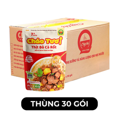 CÂY THỊ - Cháo tươi Cây Thị hương vị Thịt bò cà rốt, Cháo tươi thịt bò cà rốt Cây Thị, Cháo Cây Thị - 240g/gói - 00735