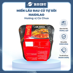 YIHAI - Lẩu rau củ tự sôi Haidilao hương vị cà chua, Hadilao Lẩu rau củ cà chua Hadilao ăn liền - 205g/hộp - 00830