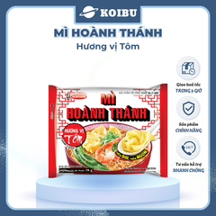 ACECOOK - Mì Hoành Thánh hương vị Tôm, Mì Hoành Thánh tôm ăn liền, Mì vằn thắn tôm Acecook ăn liền - 79g/gói - 00032