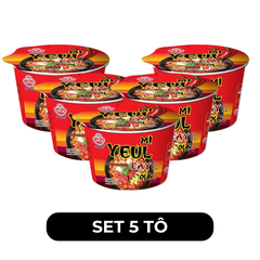 OTTOGI - Mì tô Ottogi hương vị Yeul cay, Ottogi mì tô Yeul cay Ottogi, Mì Yeul cay Ottogi Hàn Quốc - 105g/tô - 00408