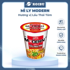 ACECOOK - ACECOOK - Mì ly Modern hương vị Lẩu thái tôm, Mì ly lẩu thái tôm Modern ăn liền, Mì Modern ly ăn liền - 65g/ly - 00011