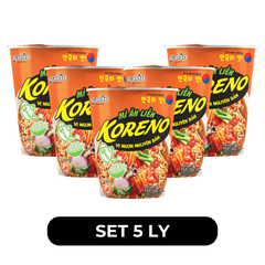 PALDO - Mì ly Koreno vị Kim chi, Mì ly Kim chi Hàn Quốc Koreno, Koreno mì ly Kim chi - 65g/ly - 00187