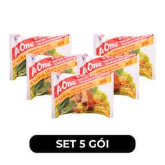 A ONE - Mì A-One gói hương vị Gà, Mì Gà A-One, Mì ăn liền A-One vị Gà, Mì Aone ăn liền, Mì gói A-One - 85g/gói - 00516