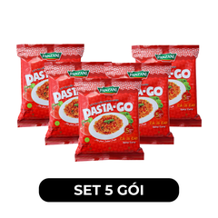 PANZANI - Mì Ý ăn liền không chiên Pasta-go hương vị Cà ri cay, Mì Ý cà ri cay ăn liền Pasta go - 105g/gói - 00626