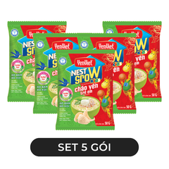 YENVIET - Cháo Yến trẻ em YenViet Nest Grow hương vị Bò bằm bó xôi, Cháo yến bò bằm Yến Việt Nest Grow - 50g/gói - 00597