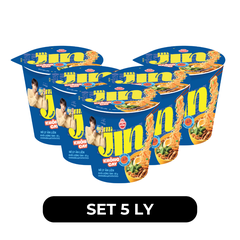 OTTOGI - Mì ly Jin hương vị Không cay, Mì Không cay Jin ly, Mì ly Jin Không cay, Mì ly Ottogi ăn liền - 65g/ly - 00195