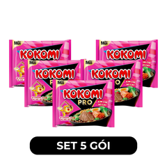 MASAN - Mì Kokomi Pro Kim chi bò cay, Mì Kokomi Pro hương vị Kim chi bò cay, Mì kim chi bò cay Kokomi Pro - 75g/gói - 00520