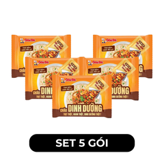 ASIAFOODS - Cháo Gấu đỏ (có gói thịt hầm thật) hương vị Thịt bằm nấm đùi gà, Cháo ăn liền Gấu đỏ - 74g/gói - 00665
