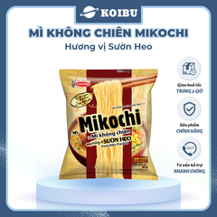 ACECOOK - Mì không chiên Mikochi hương vị Sườn heo, Mì Mikochi sườn heo, Mì không chiên ăn liền Mikochi (80g/gói) - 80g/gói - 00077