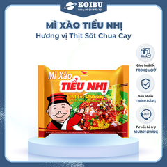 UNI-PRESIDENT - Mì xào tiểu nhị hương vị Thịt sốt chua cay, Mì xào thịt sốt chua cay, Mì gói Tiểu nhị  - 72g/gói - 00289