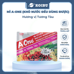 SAIGON VE WONG - Mì A-One hương vị Tương tàu, Mì trộn tương tàu A One, Mì tương tàu Aone - 85g/gói - 00775