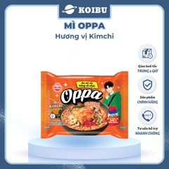 OTOKI - Mì Oppa hương vị Kim chi, Oppa Mì kim chi Oppa, Mì kim chi Hàn Quốc, Mì Oppa Hàn Quốc ăn liền - 65g/gói - 00072