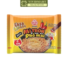 OTTOGI - Mì trộn Ottogi mini Phô mai cay, Mì trộn Phô mai cay Ottogi mini, Mì Phô mai cay mini Ottogi - 80g/gói - 00402