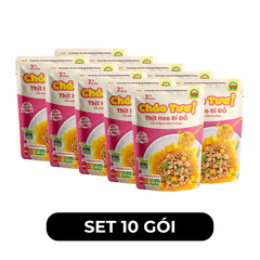 CÂY THỊ - Cháo tươi Cây Thị hương vị Thịt heo bí đỏ, Cháo tươi thịt heo bí đỏ Cây Thị, Cháo Cây Thị - 240g/gói - 00736
