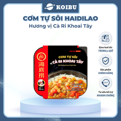YIHAI - Cơm tự sôi Haidilao hương vị Cà ri khoai tây, Cơm tự sôi Hadilao Cà ri khoai tây - 205g/hộp - 00836