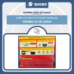 YIHAI - Lẩu rau củ tự sôi Haidilao hương vị cà chua, Hadilao Lẩu rau củ cà chua Hadilao ăn liền - 205g/hộp - 00830