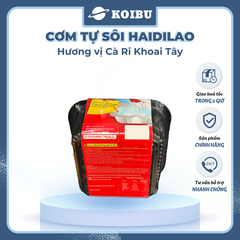 YIHAI - Cơm tự sôi Haidilao hương vị Cà ri khoai tây, Cơm tự sôi Hadilao Cà ri khoai tây - 205g/hộp - 00836