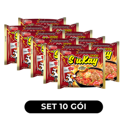 ACECOOK - Mì Siukay hương vị bò - 127g/gói - 00040