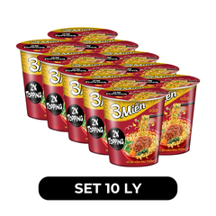 UNIBEN - Mì ly 3 Miền Gold Bò hầm rau thơm, Mì ly Bò hầm rau thơm 3 Miền Gold, Mì 3 Miền Gold ly - 65g/ly - 00359