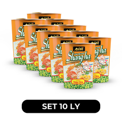 ASIAFOODS - Cháo ly đậu xanh Shang-ha thập cẩm, Cháo ly Shangha thập cẩm, Cháo ly thập cẩm Shangha - 50g/ly - 00345