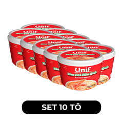 UNI-PRESIDENT - Mì tô Unif hương vị Kim chi Hàn Quốc, Mì Unif tô kim chi, Unif mì tô kim chi Hàn Quốc - 85g/tô - 00172