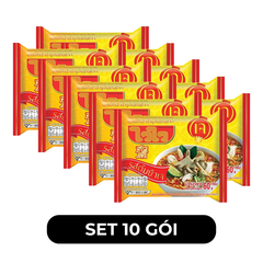 WAI WAI - Mì WaiWai chay vị Thái chua - Mì ăn liền Thái Lan - Mì chay chua (Thailand) - 60g/gói - 00277