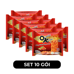 MAMA OK - Mì xào Mama OK Tomyum Chua Cay - Mì xào Tomyum Chua Cay Thái, Mì Tomyum Mama xào - 85g/gói - 00261