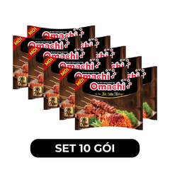 MASAN - Mì Omachi gói trộn hương vị thịt xiên nướng - Mì gói trộn Omachi, Omachi mì gói trộn, mì trộn, mì Omachi trộn, mì trộn Omachi, mì trộn vị thịt xiên nướng Omachi, Omachi mì trộn vị thịt xiên nướng, mì Omachi trộn vị thịt xiên nướng - 82g/gói - 00484