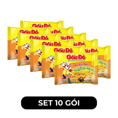 ASIAFOODS - Mì Gấu Đỏ hương vị Gà sợi phở, Mì Gà sợi phở Gấu Đỏ, Mì gói ăn liền Gấu Đỏ Gà sợi phở - 63g/gói - 00325