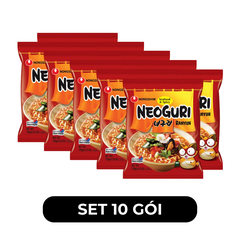 NONGSHIM - Mì Neoguri Hải sản cay, Mì Hải sản cay Neoguri Seafood & Spicy, Mì Neguri Hải sản cay - 120g/gói - 00444