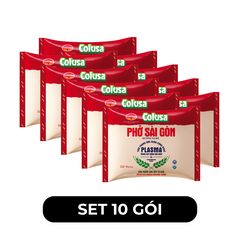 COLUSA - Phở Sài Gòn Colusa hương vị Bò, Phở Miliket ăn liền, Phở bò Sài Gòn ăn liền - 65g/gói - 00667