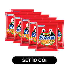 SIANTAR TOP - Snack mì Enaak hương vị Ớt, Snack mì trẻ em Enaak Gemez Indonesia, Snack Enaak Indo - 28g/gói - 00691