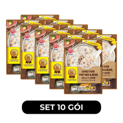 OTOKI - Cháo tươi Ottogi hương vị Thịt heo & bí đỏ, Cháo tươi thịt heo bí đỏ Hàn Quốc Otoki - 220g/gói - 00700