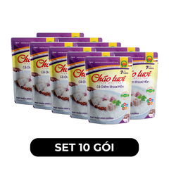 CÂY THỊ - Cháo tươi Cây Thị hương vị Cá chẽm khoai môn, Cháo tươi Cá chẽm khoai môn Cây Thị ăn liền - 240g/gói - 00737