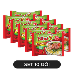 THIEN HUONG FOOD - Phở Như Ý hương vị Bò, Như Ý phở bò Như Ý, Phở bò Thiên Hương Food phở ăn liền - 65g/gói - 00610