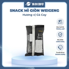 ANHUI - Snack mì giòn WeiGeng hương vị Gà cay, Snack mì gà cay WeiGeng, Mì trẻ em Trung Quốc - 25g/gói - 00501