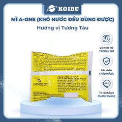 SAIGON VE WONG - Mì A-One hương vị Tương tàu, Mì trộn tương tàu A One, Mì tương tàu Aone - 85g/gói - 00775