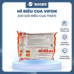 VIFON - Mì Vifon hương vị Riêu cua (có gói riêu cua thật), Vifon mì riêu cua Vifon, Mì Vifon riêu cua - 00812