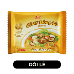 UNI-PRESIDENT - Mì Unif hương vị Chay Đông Cô - Mì nấm đông cô chay gói, Mì Unif chay đông cô - 80g/gói - 00293