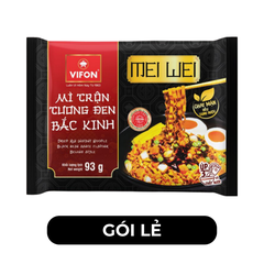VIFON - Mì trộn Mei Wei hương vị tương đen Bắc Kinh, mì trộn Mei Wei ăn liền, mì trộn MeiWei, mì trộn Vifon - 93g/gói - 00226