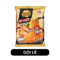 AJINOMOTO - Mì Yum Yum Tom Yum Kung Creamy, Mì Tom Yum Creamy YumYum, Mì Yum Yum Tomyum kem, Mì Ei Ei - 80g/gói - 00558