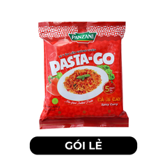 PANZANI - Mì Ý ăn liền không chiên Pasta-go hương vị Cà ri cay, Mì Ý cà ri cay ăn liền Pasta go - 105g/gói - 00626