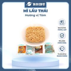 ACECOOK - Mì lẩu Thái Tôm, Mì ăn liền lẩu thái Tôm, Mì lẩu Thái hương vị Tôm, Mì Thế giới mì Acecook - 81g/gói - 00031